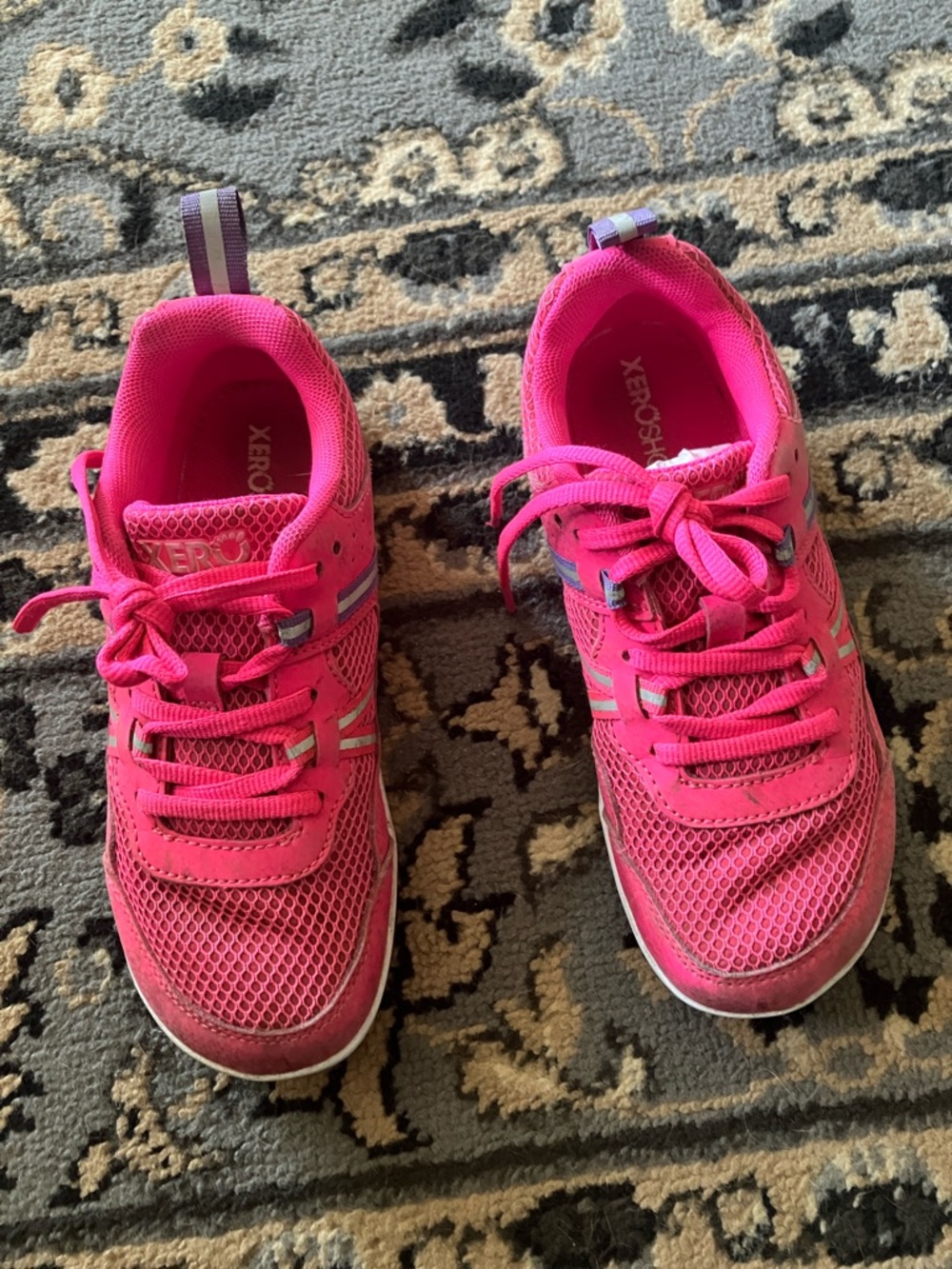 Xero Shoes size 2 Bright Pink Mesh Sneakers